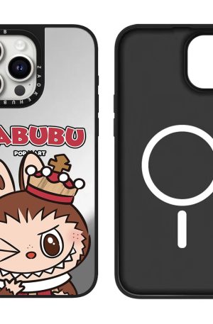 BIG FACE LABUBU CELL PHONE CASE WITH MADSAFE