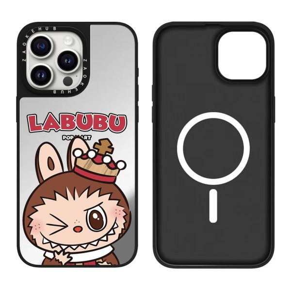BIG FACE LABUBU CELL PHONE CASE WITH MADSAFE