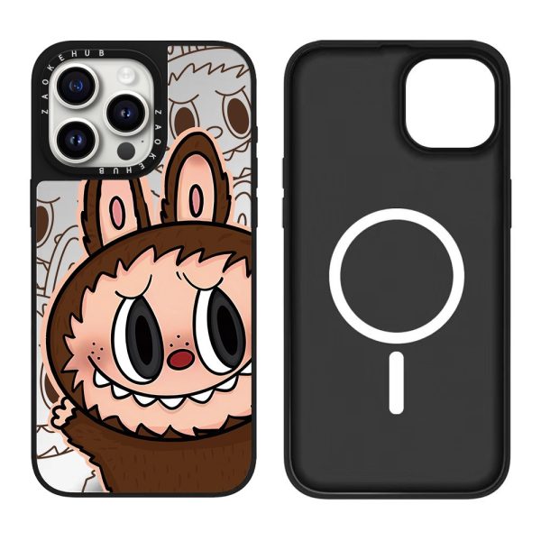 BIG FACE LABUBU CELL PHONE CASE WITH MADSAFE - 图片 6