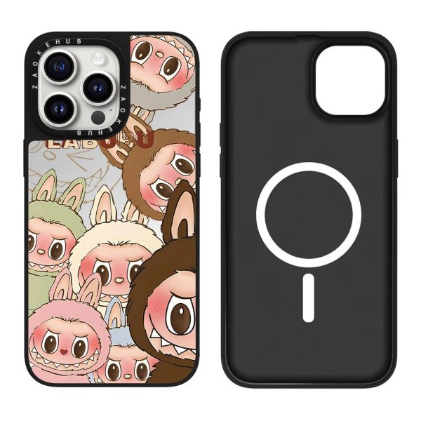 BIG FACE LABUBU CELL PHONE CASE WITH MADSAFE - 图片 4