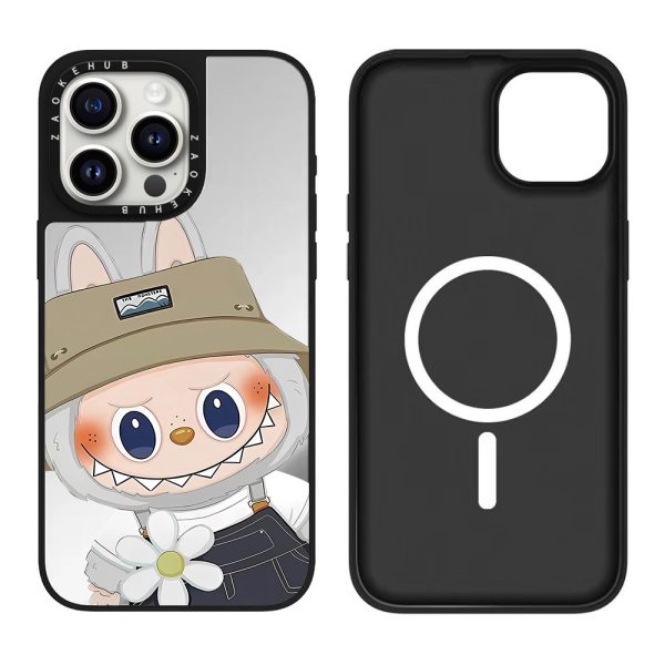 BIG FACE LABUBU CELL PHONE CASE WITH MADSAFE - 图片 2