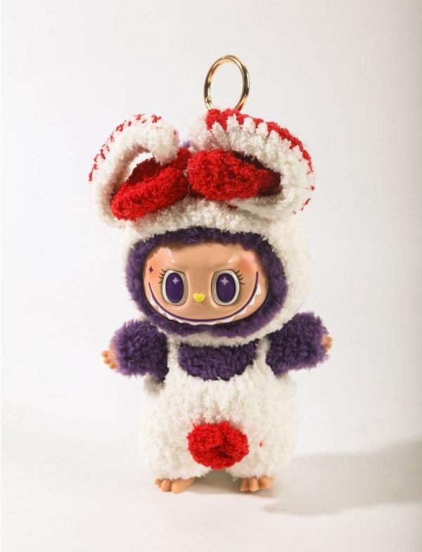 LABUBU Collectible Plush Toy Keyring Charm